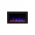 Premier Kamin Elektro Wandkamin Schwarz