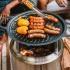 Solo Stove Gusseisen Grillplatte groß Schwarz