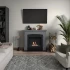 Hals Bioethanol Kamin in minimalistischem und modernem Design