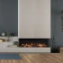 130E Solus Elektro Einbaukamin Schwarz