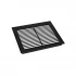 Lüftungsgitter Schwarz - 25x20.5 cm - 210 cm²