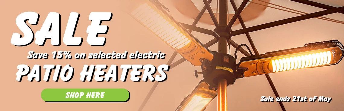 Sale on electric patio heaters